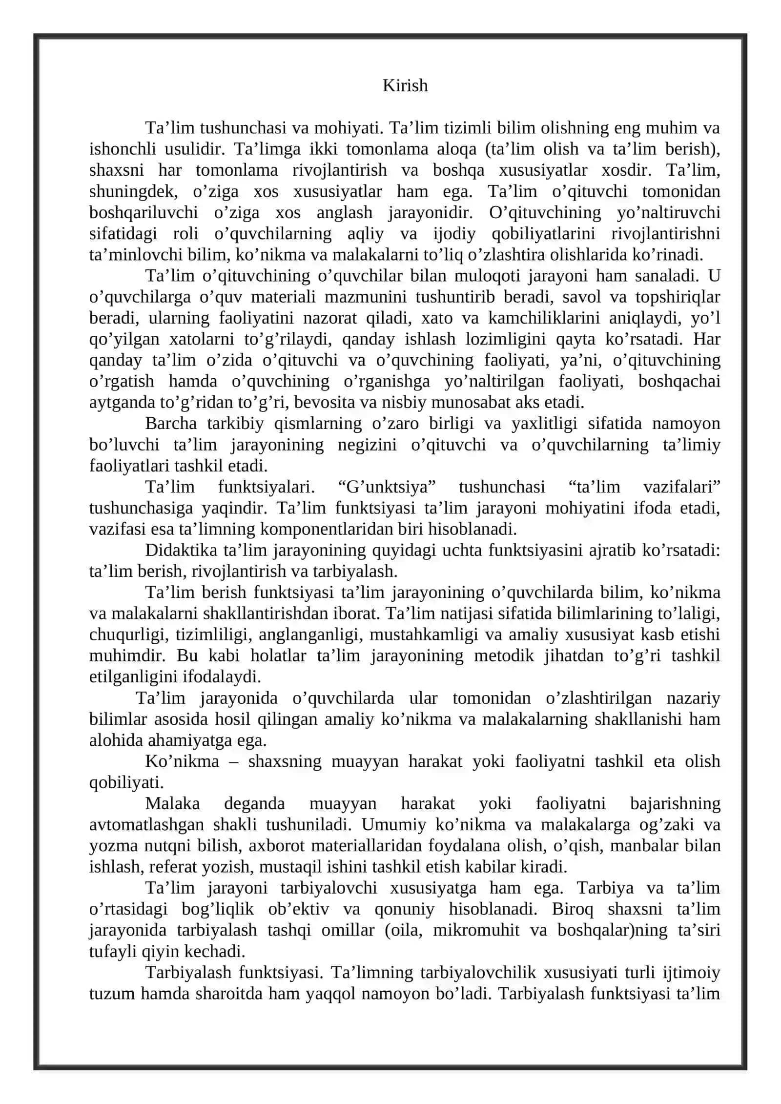 O`quvchilar jamoasi - yaxlit pedagogik jarayonning asosiy shakli 2