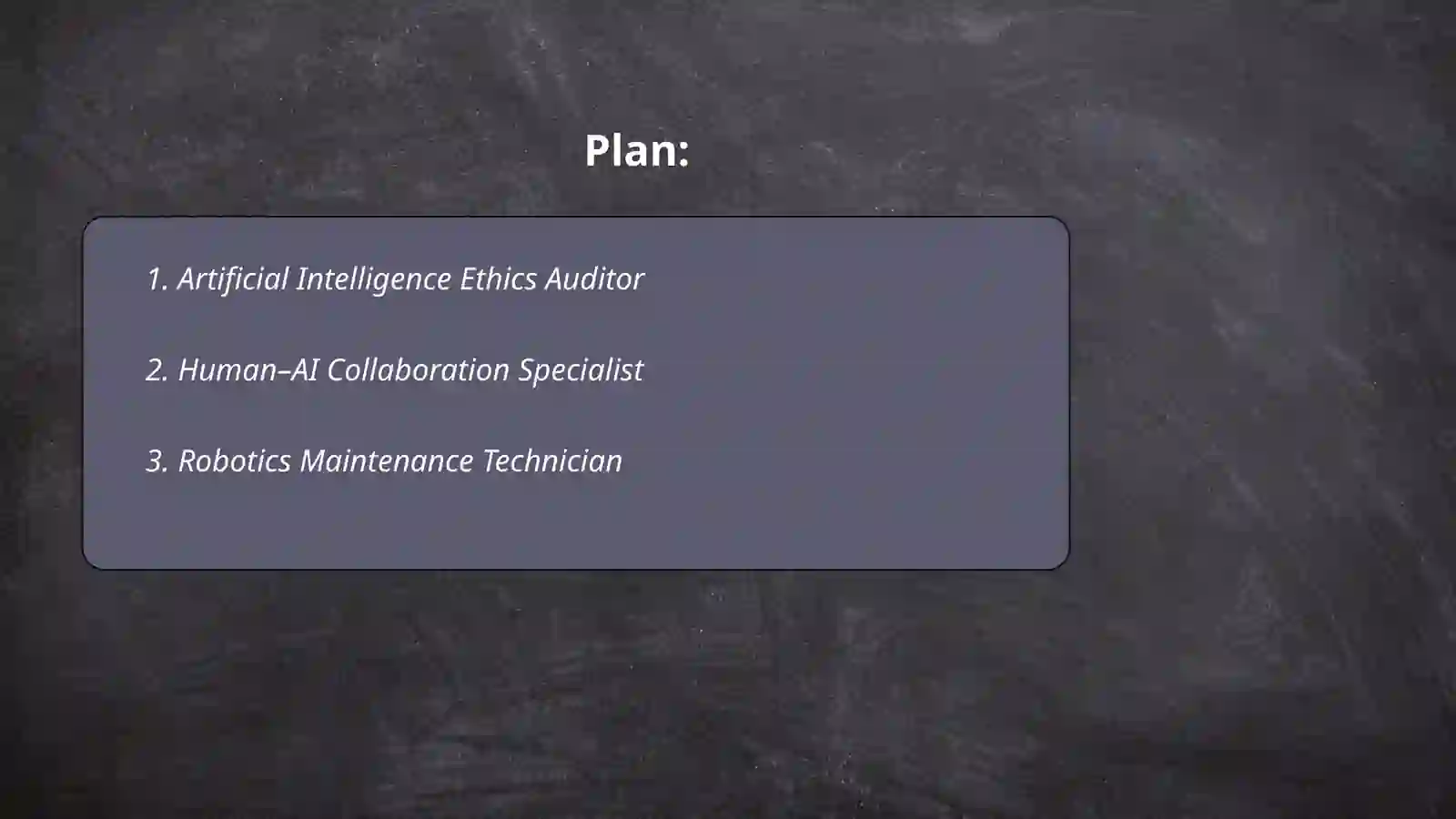 Future professions 2