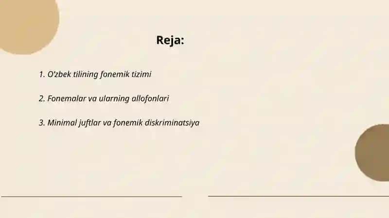 Fonetika va fonologiya masalalari 2