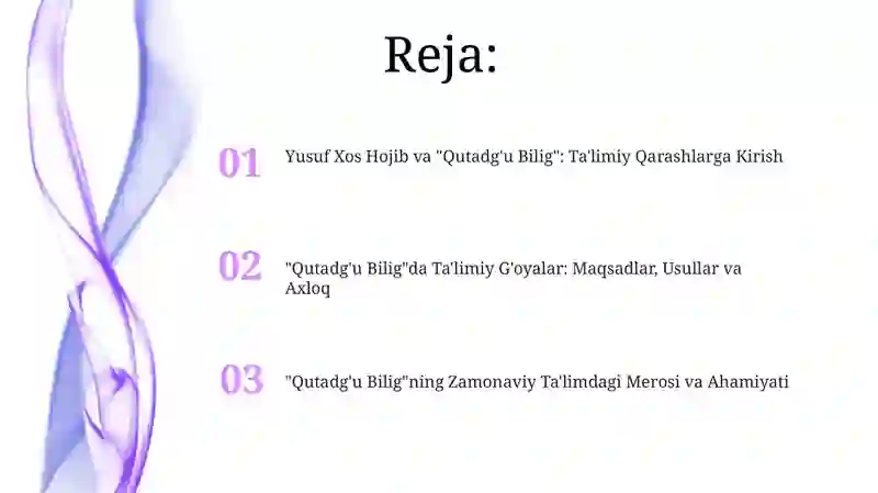 "Qutadg'u Bilig" 2