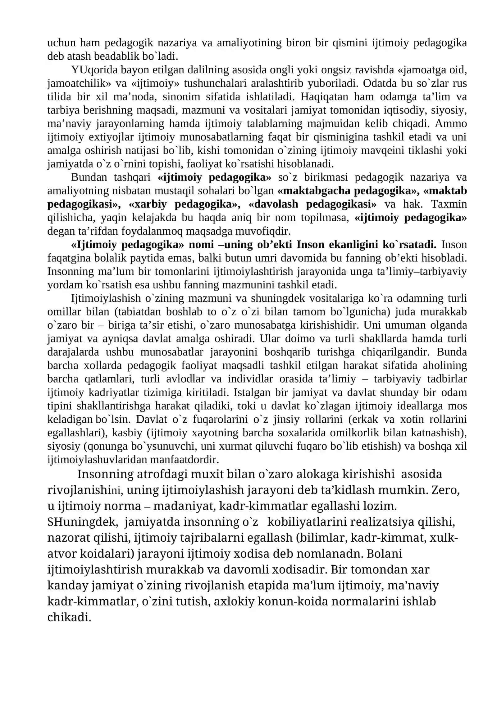 Ijtimоiy pеdagоgika: maqsad, vazifalar, ob’ekti va prеdmеti 2