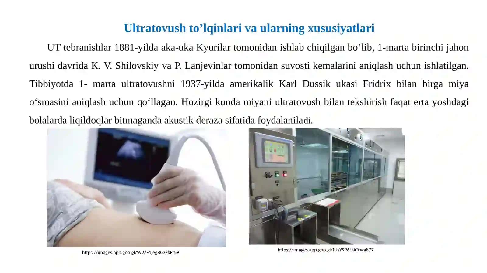 ULTRATOVUSH DIAGNOSTIKASIDA YANGI TEXNOLOGIYALAR 2