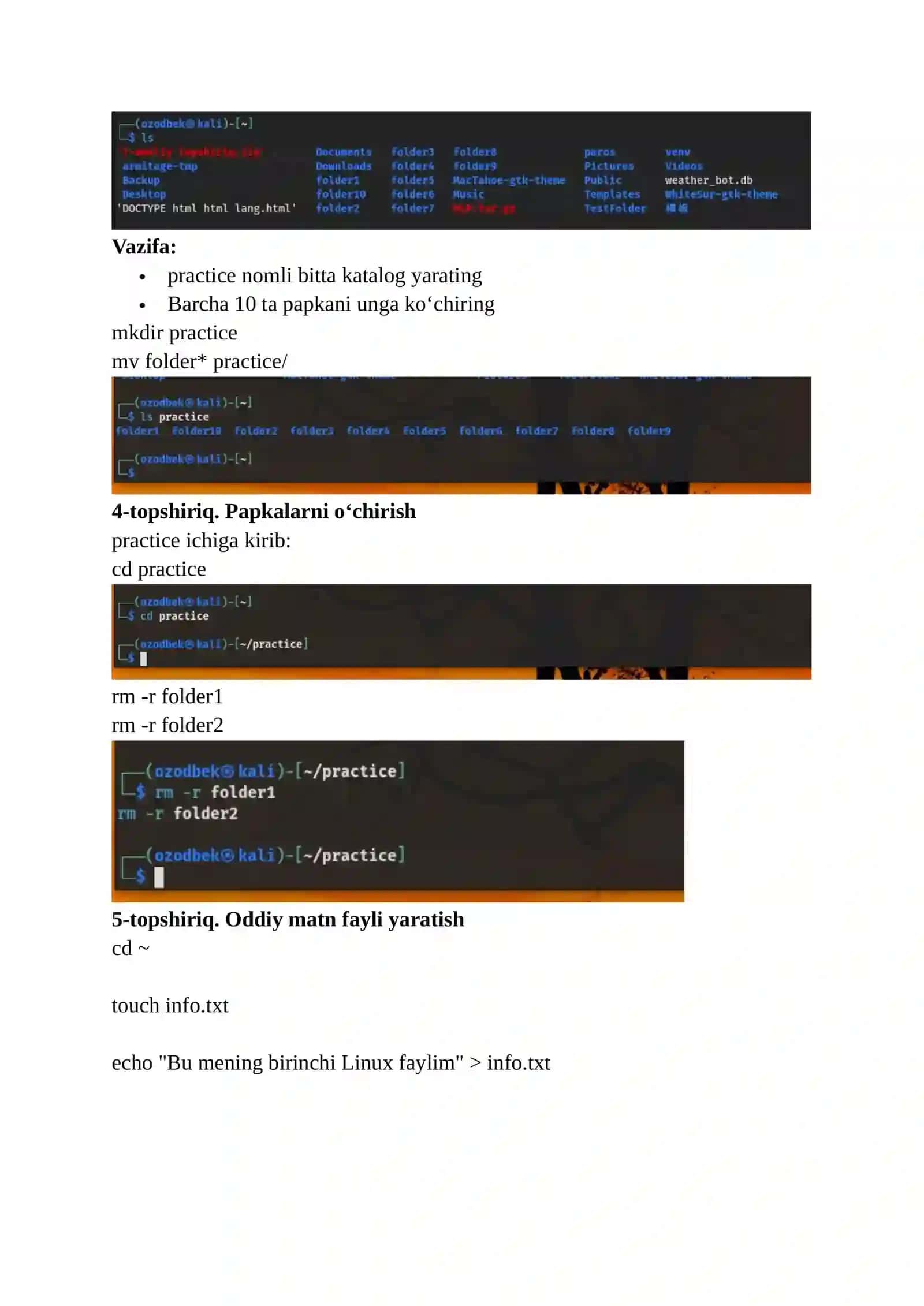 Linux muhiti bilan tanishish . Ubuntu yoki Linux Mint o‘rnatish 2