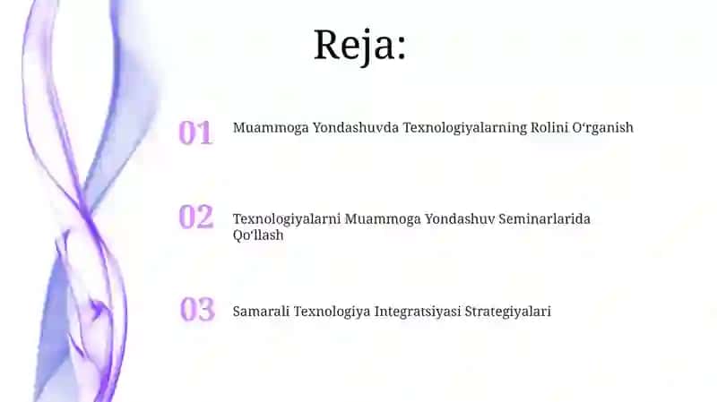 Muammoli seminarlarda o‘qitish texnologiyasi 2