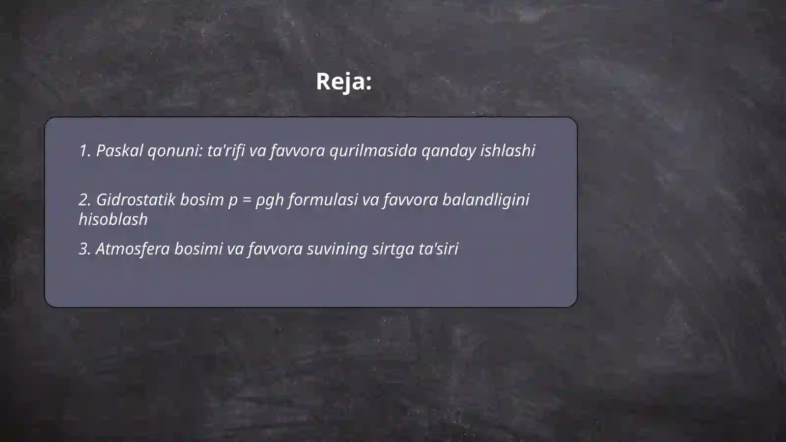 Paskal qonuni 2