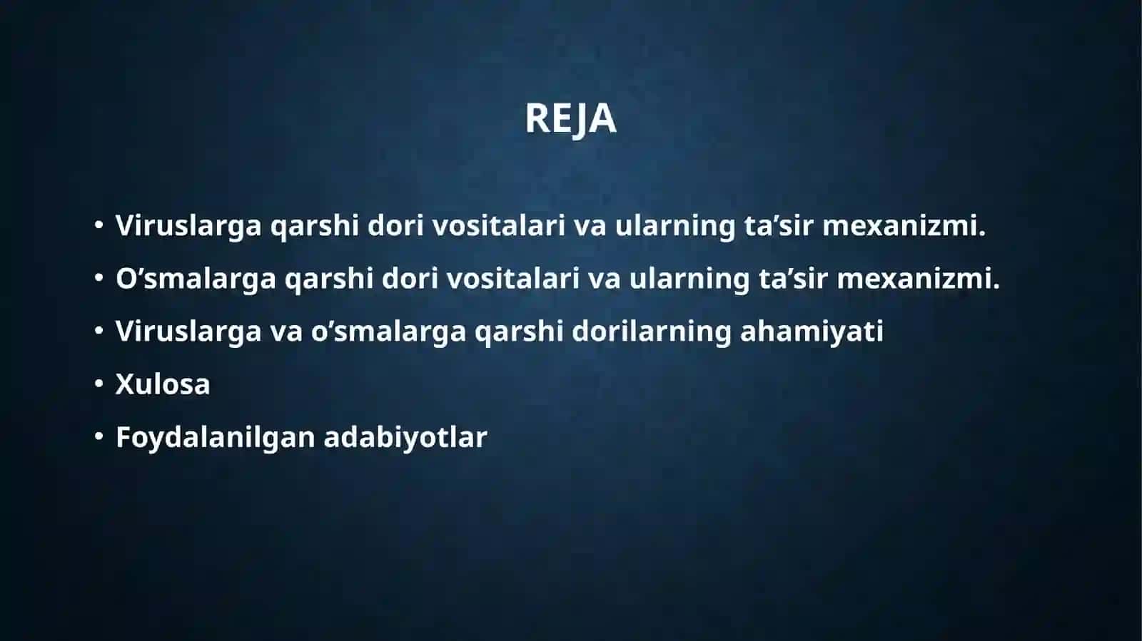 Viruslargavao’smalargaqarshidorivositalarningta’sirmexanizmi 2