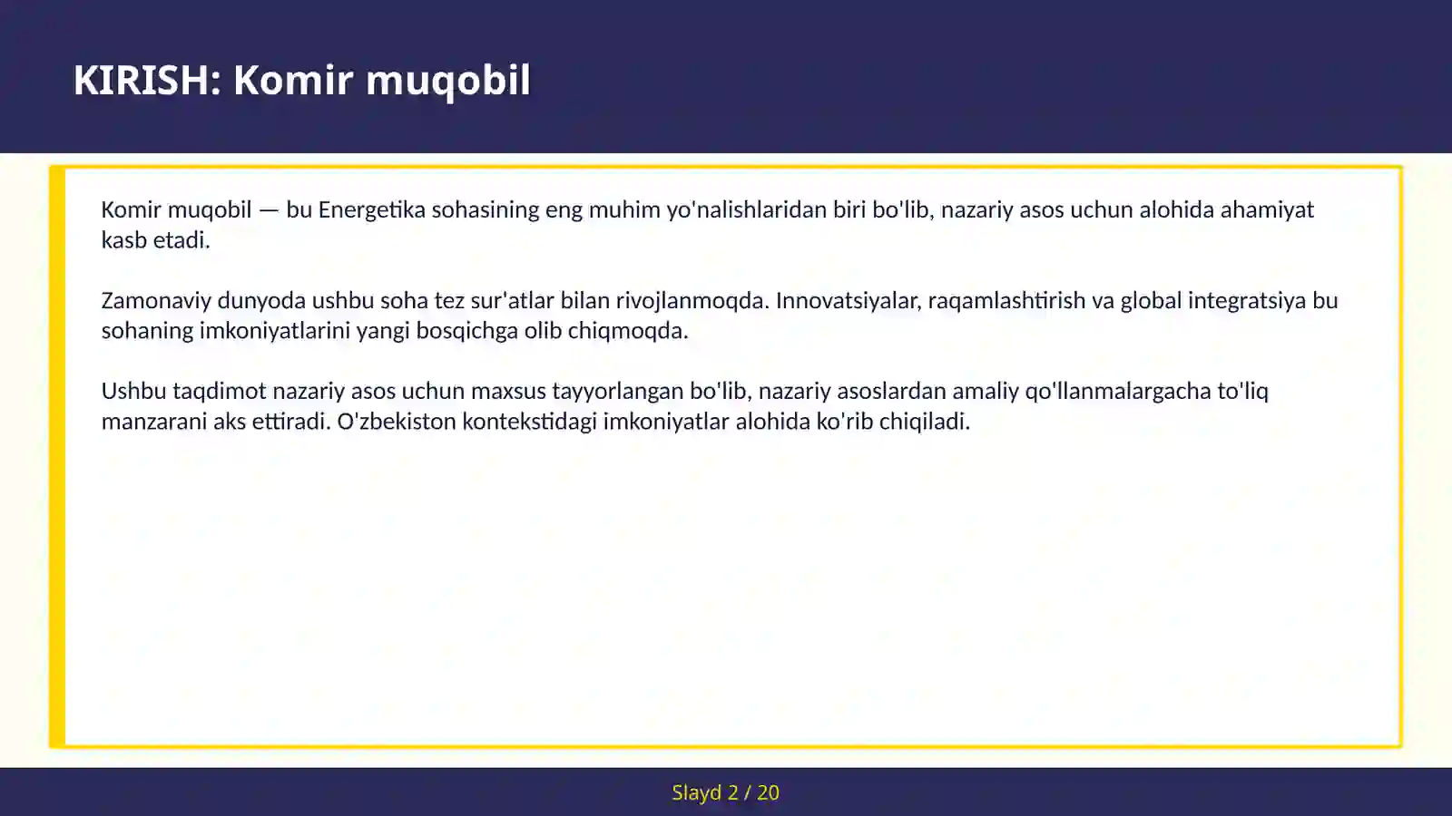 KOMIR MUQOBIL 2
