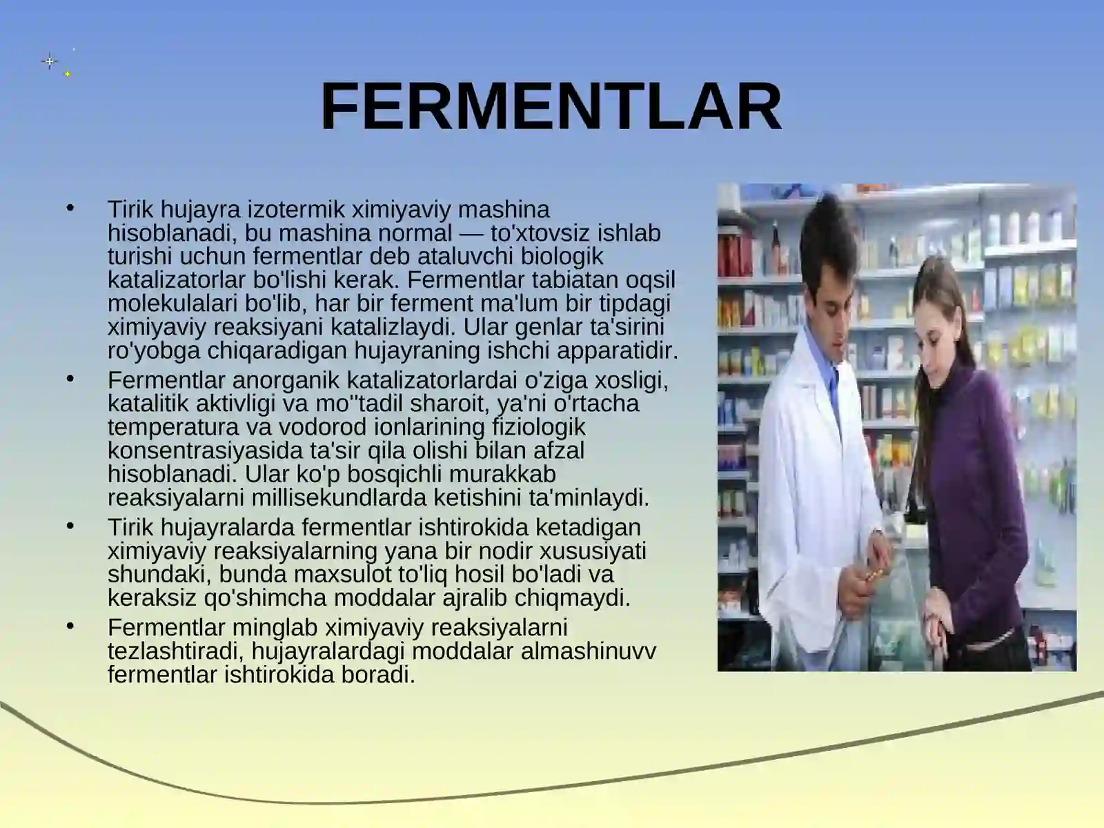 Fermentlar va oqsillar 2