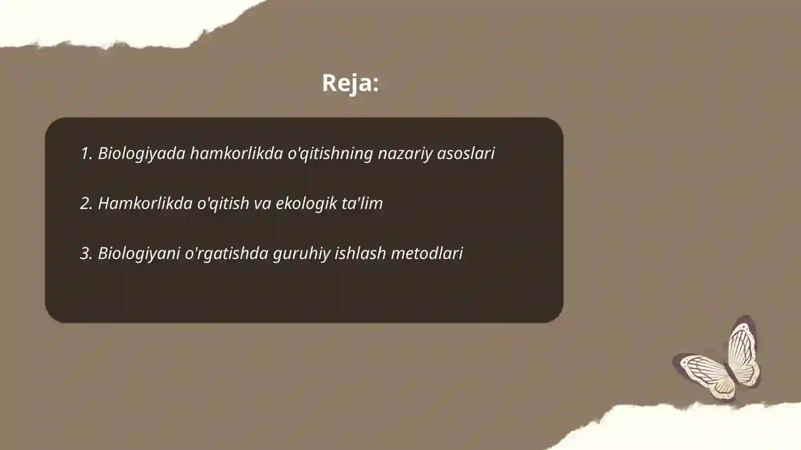 Biologiyani o'qitishda hamkorlikda o'qitish texnalogiyasidan foydalanish 2