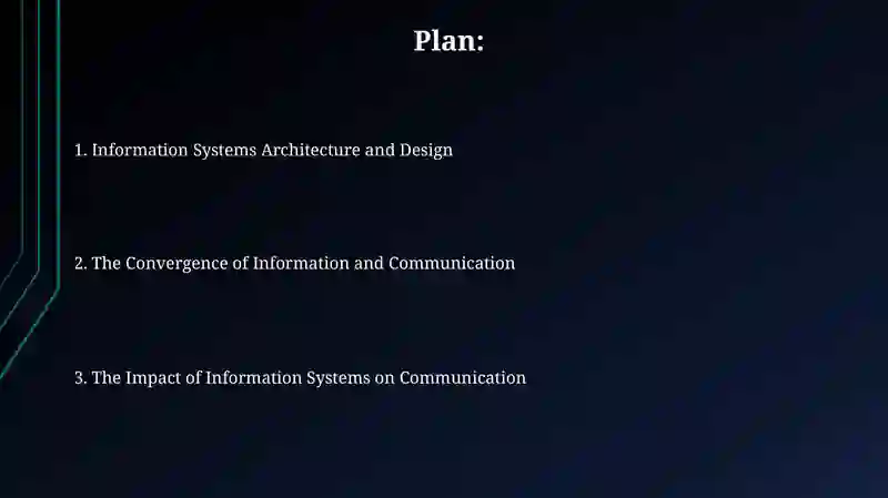 Information Systems Architecture and Design 2