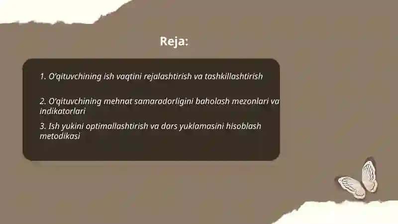 O’qituvchining mehnatini ilmiy tashkil etish 2