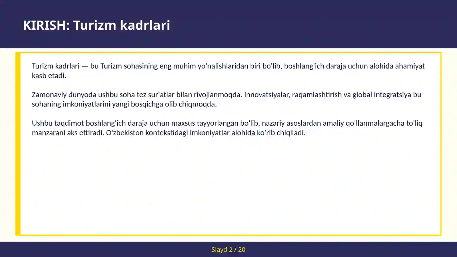 Turizm kadrlari 2