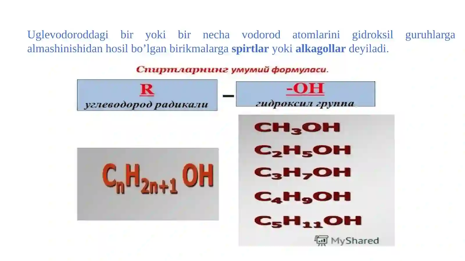 Kislorodli organik birikmalar 2