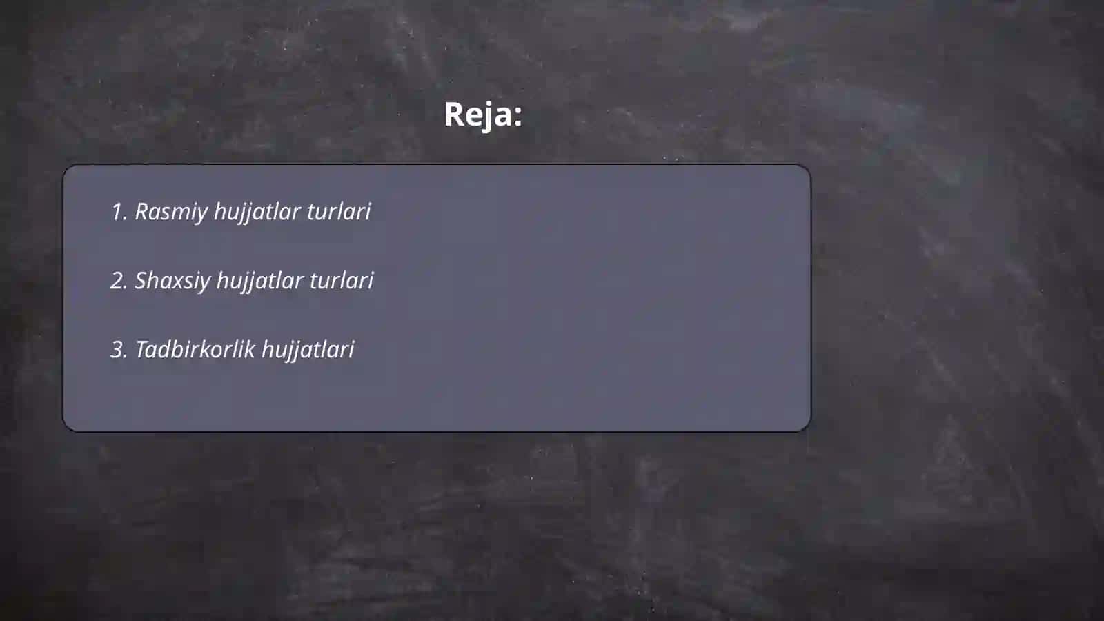 Xujjat turlari va xususiyatlari 2