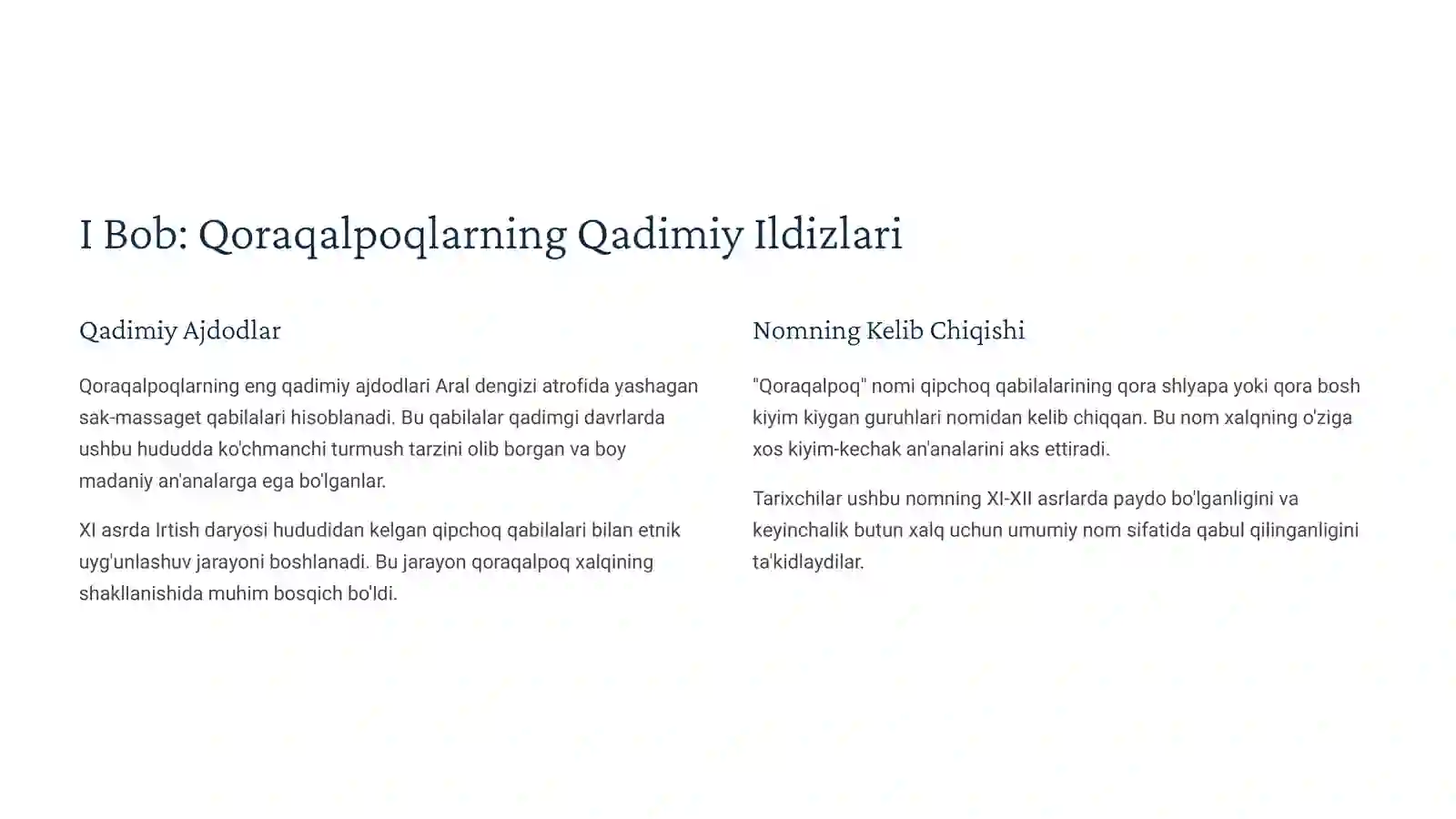 Qoraqalpoqlar 2
