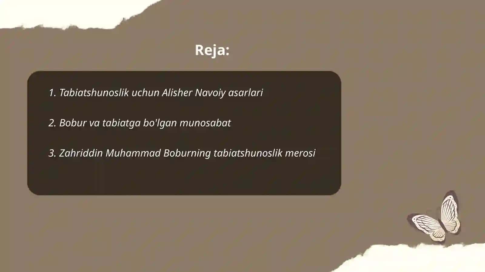 Tabiat bilan tanishtirishda mutafakkirlar merosidan foydalanish 2