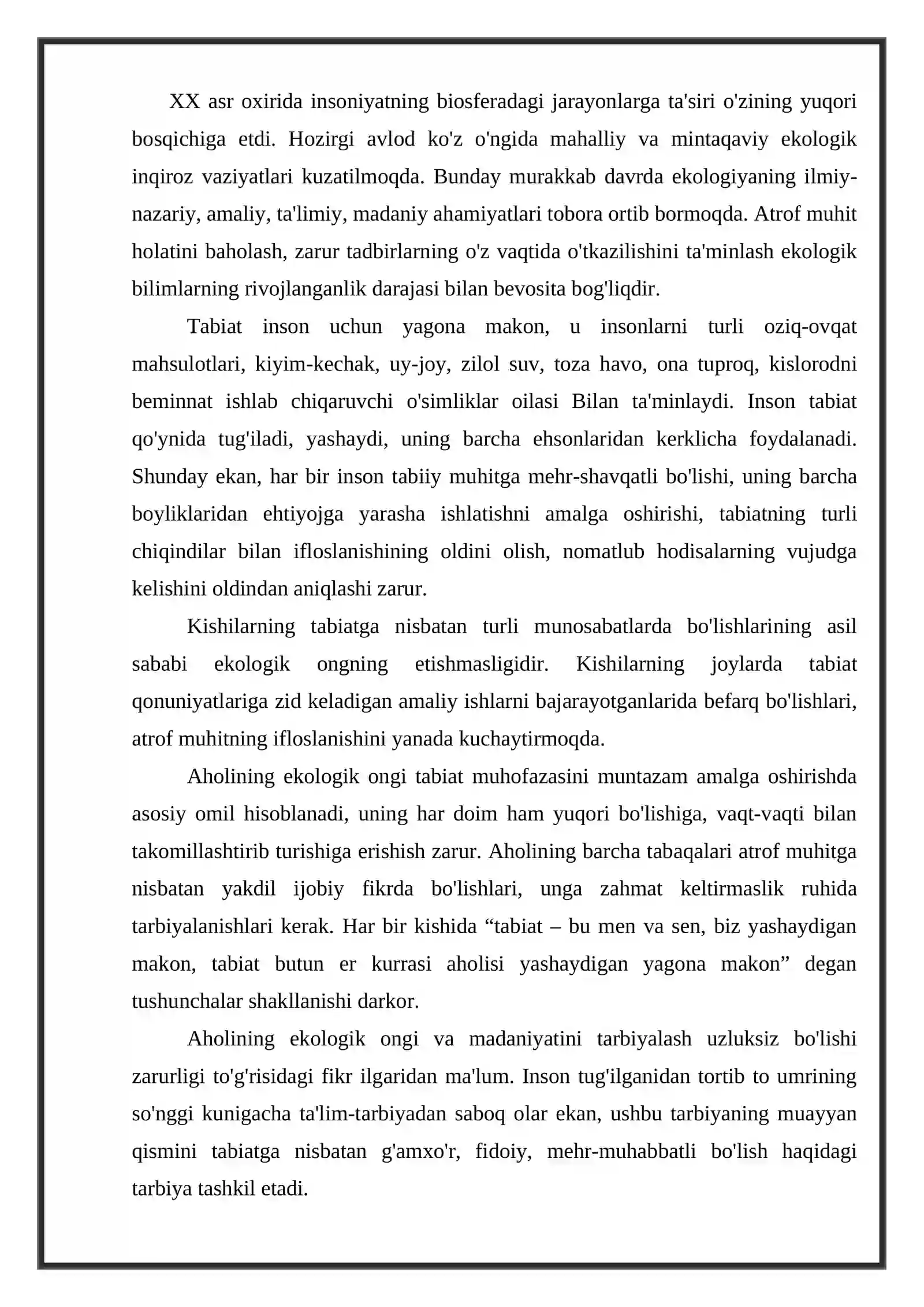 Ekologik tarbiyani berish usullari 2