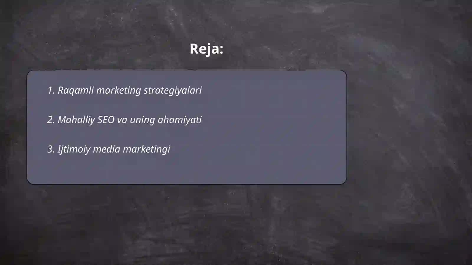 Mahalliy servis kompaniyalari uchun innovatsion marketing modellar 2