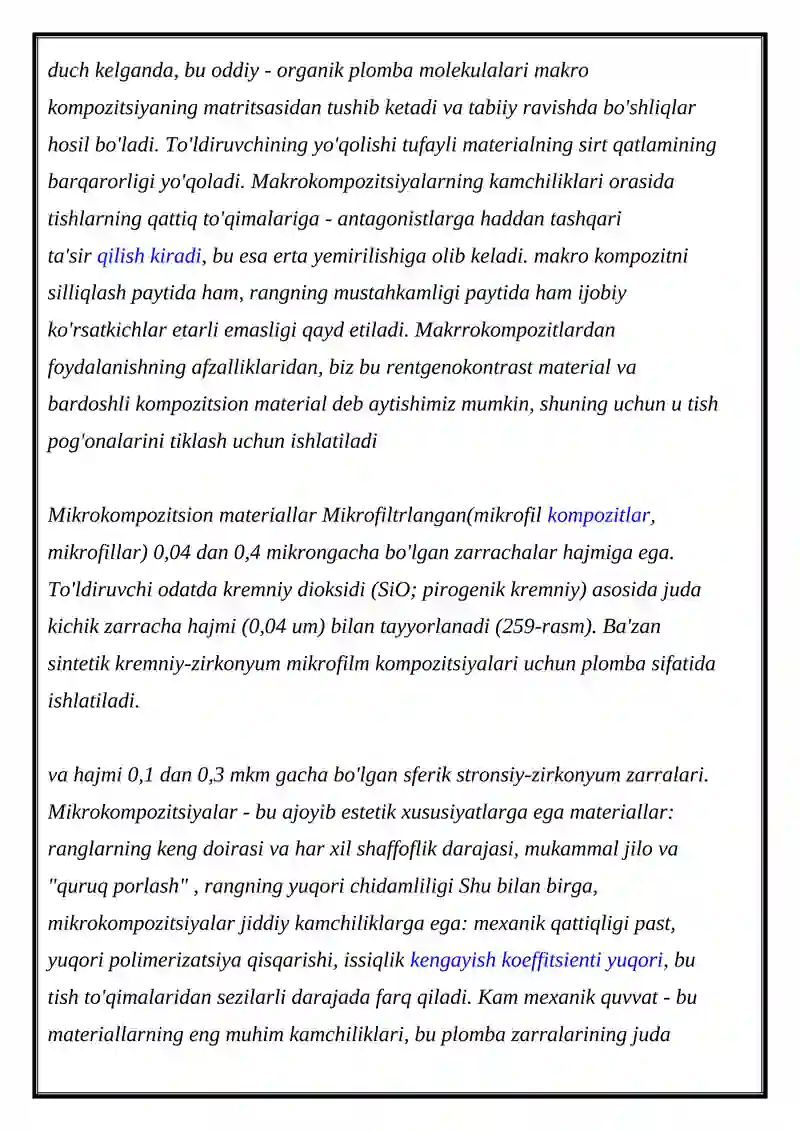Kompozit plombalar 2