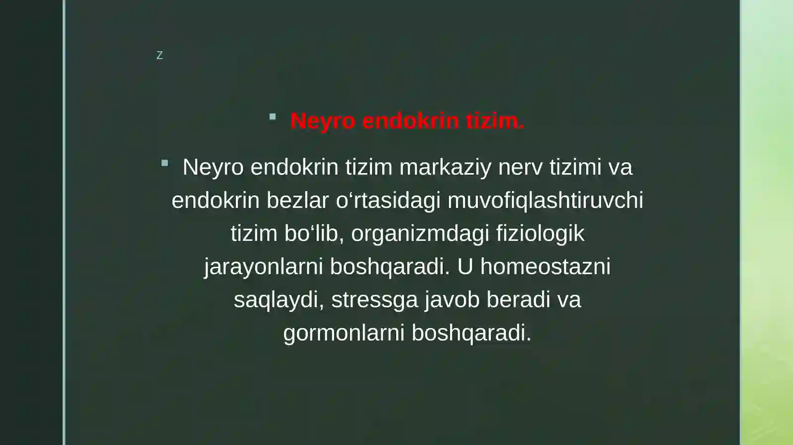 Neyroendokrintizim 2