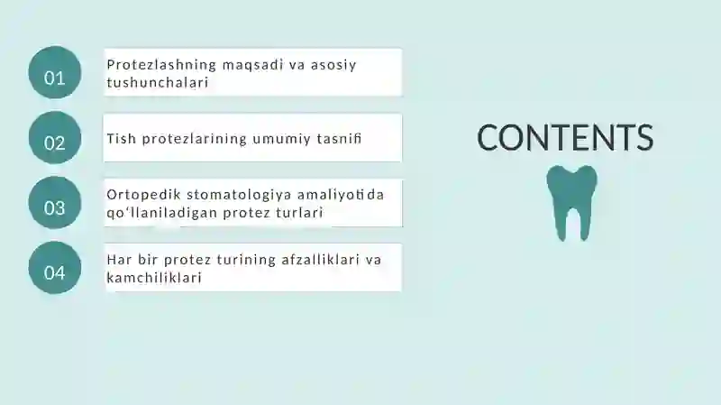 Protezlash. protez turlari 2