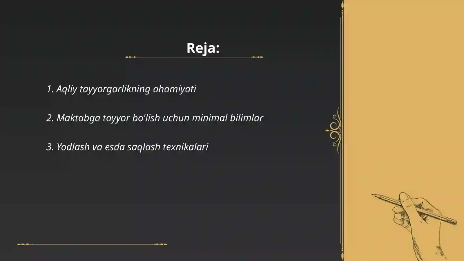 Bolalarni maktabga tayyorlashda aqliy tayyorgarlik 2