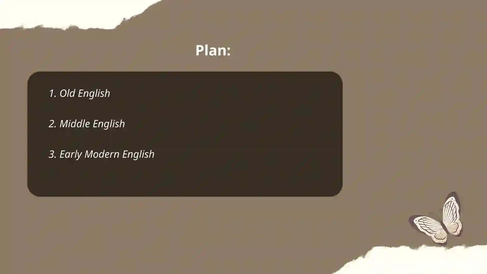 Periods of English language 2