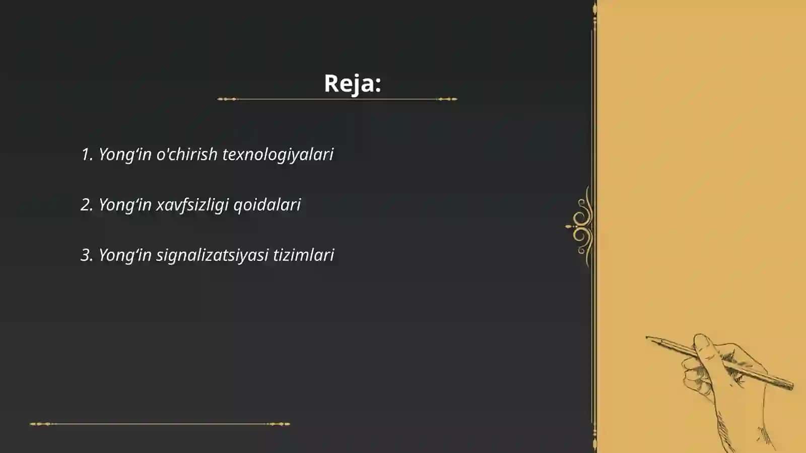 Yongʻin o'chirish texnologiyalari 2