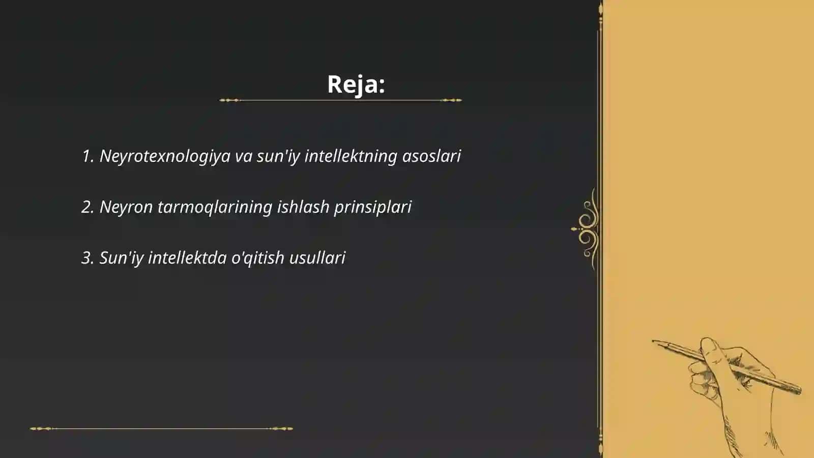 Neyrotexnologiya va sun'iy intellekt 2