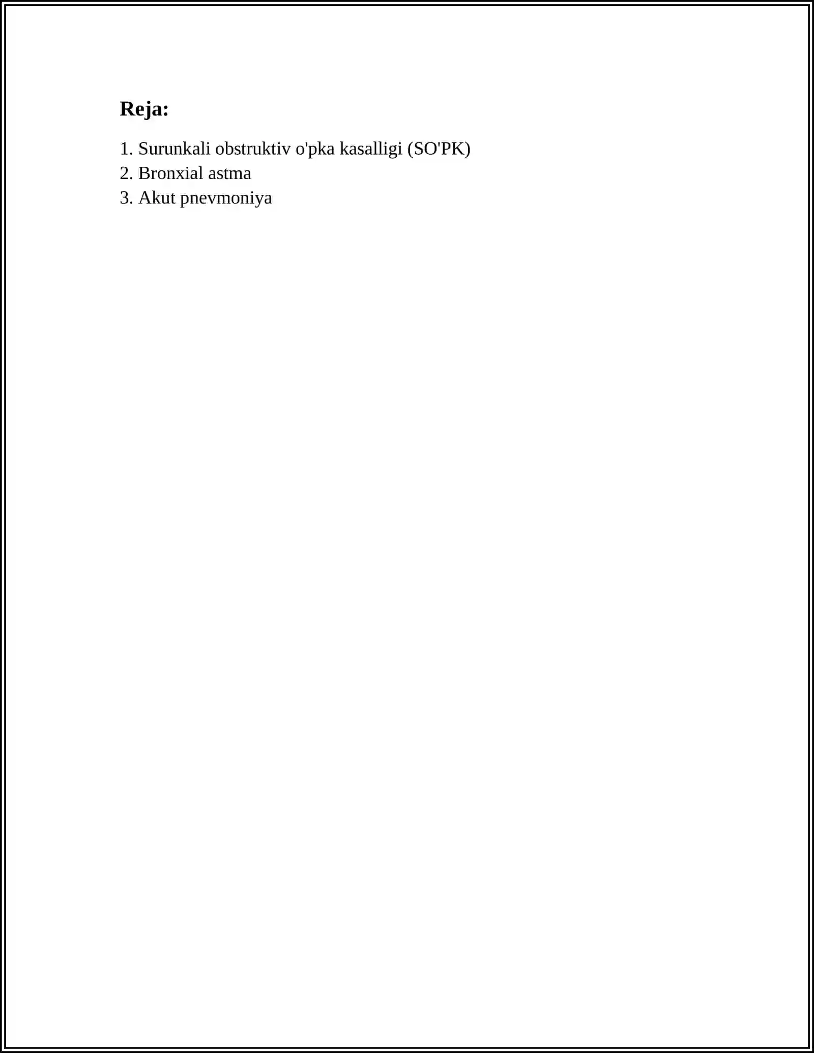 NAFAS OLISH ORGANLARINING KASALLIKLARI 2
