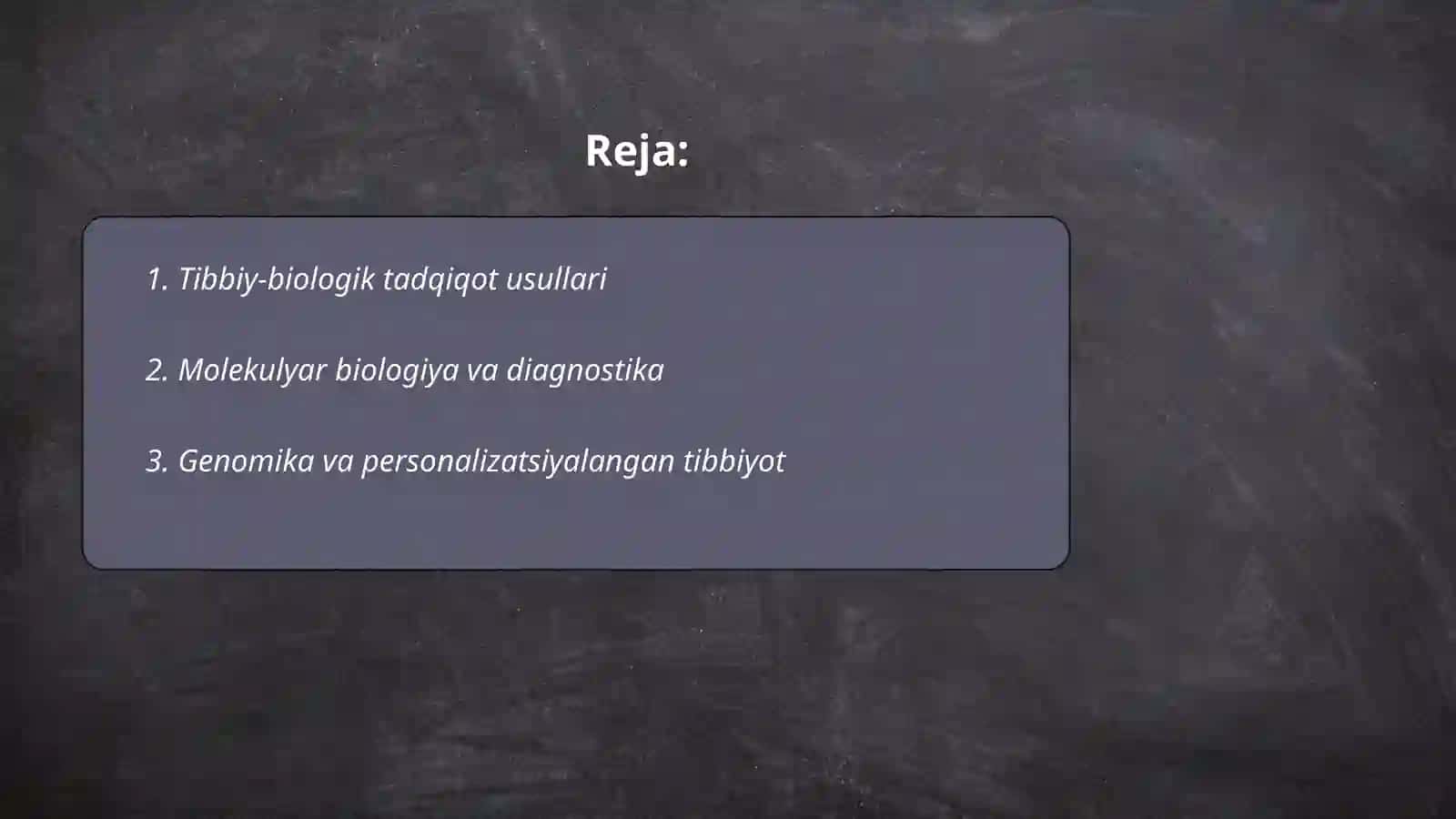 Tibbiy-biologik Nizomova Sarvinoz 2