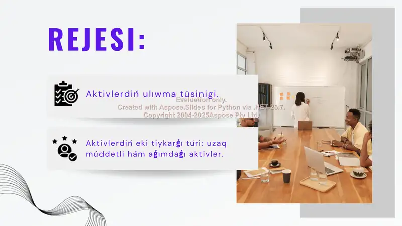 Aktivlar haqida taqdimot 2