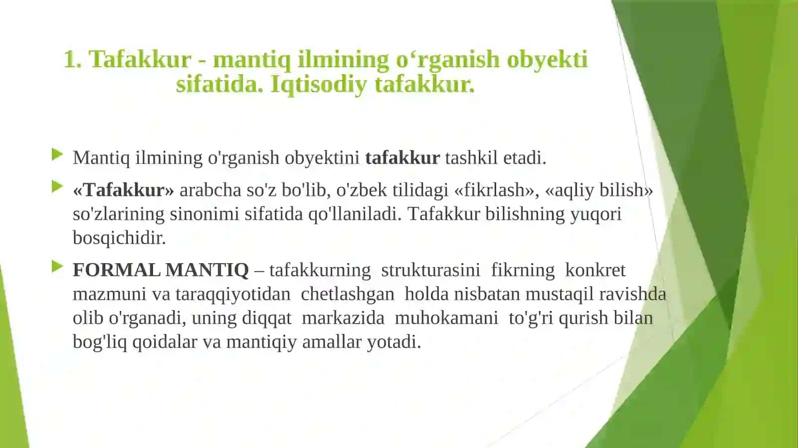 Mantiq falsafasi 2