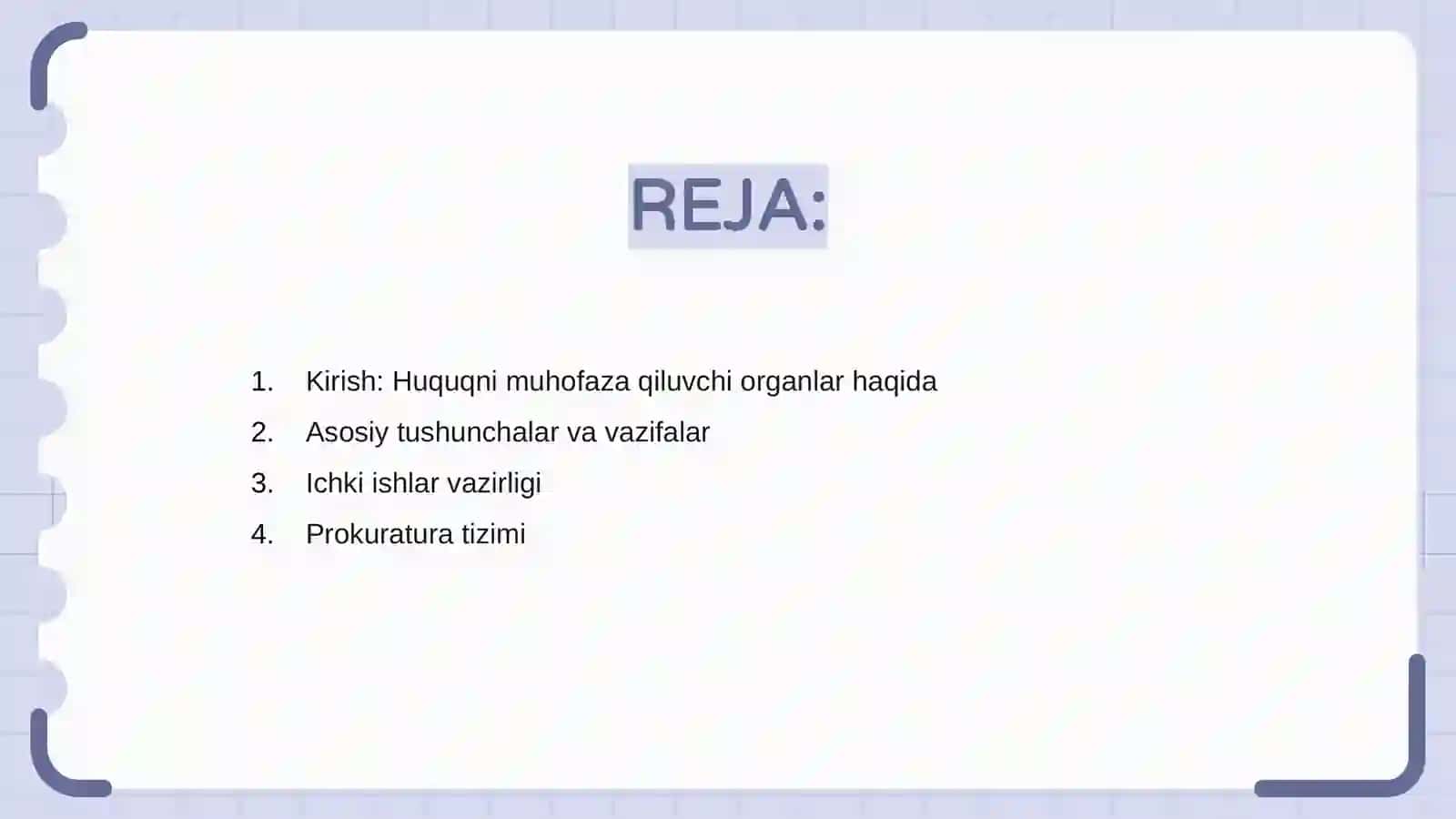 O'zbekiston Respublikasi Huquqni muhofaza qiluvchi organlar 2