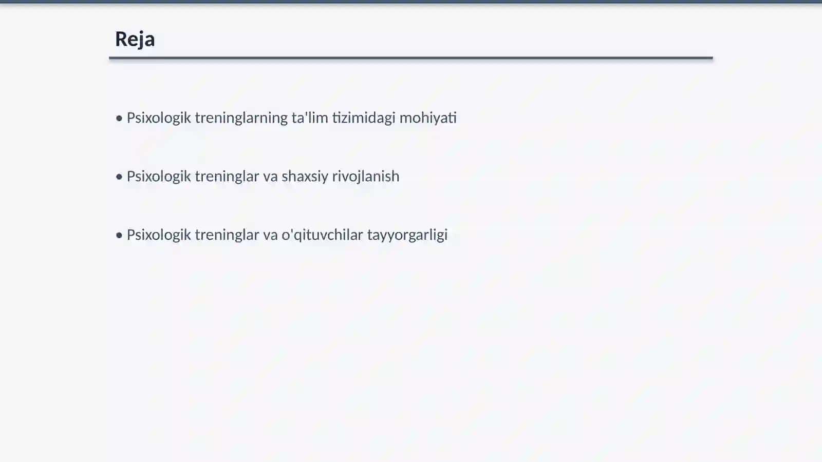 Psixologik treninglarning zamonaviy ta'lim tizimidagi o'rni 2
