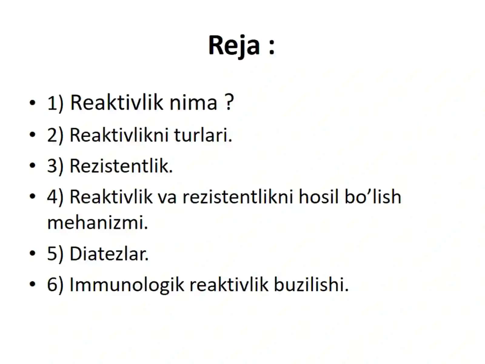 Patologik reaktivlik 2