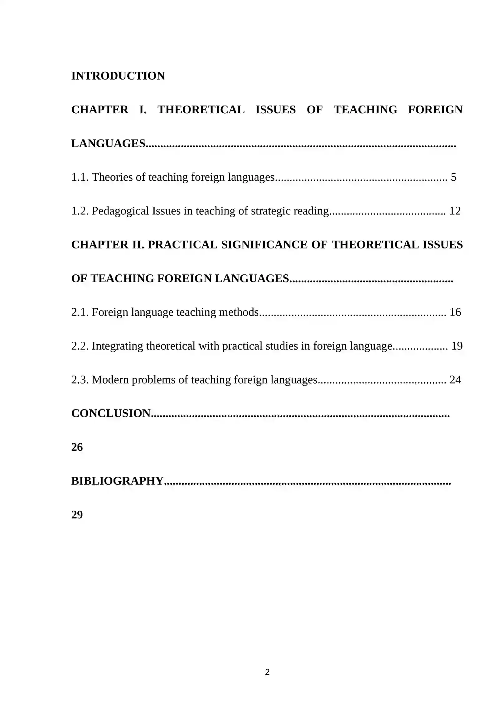 THEORETICAL ISSUES OF TEACHING FOREIGN LANGUAGES 2