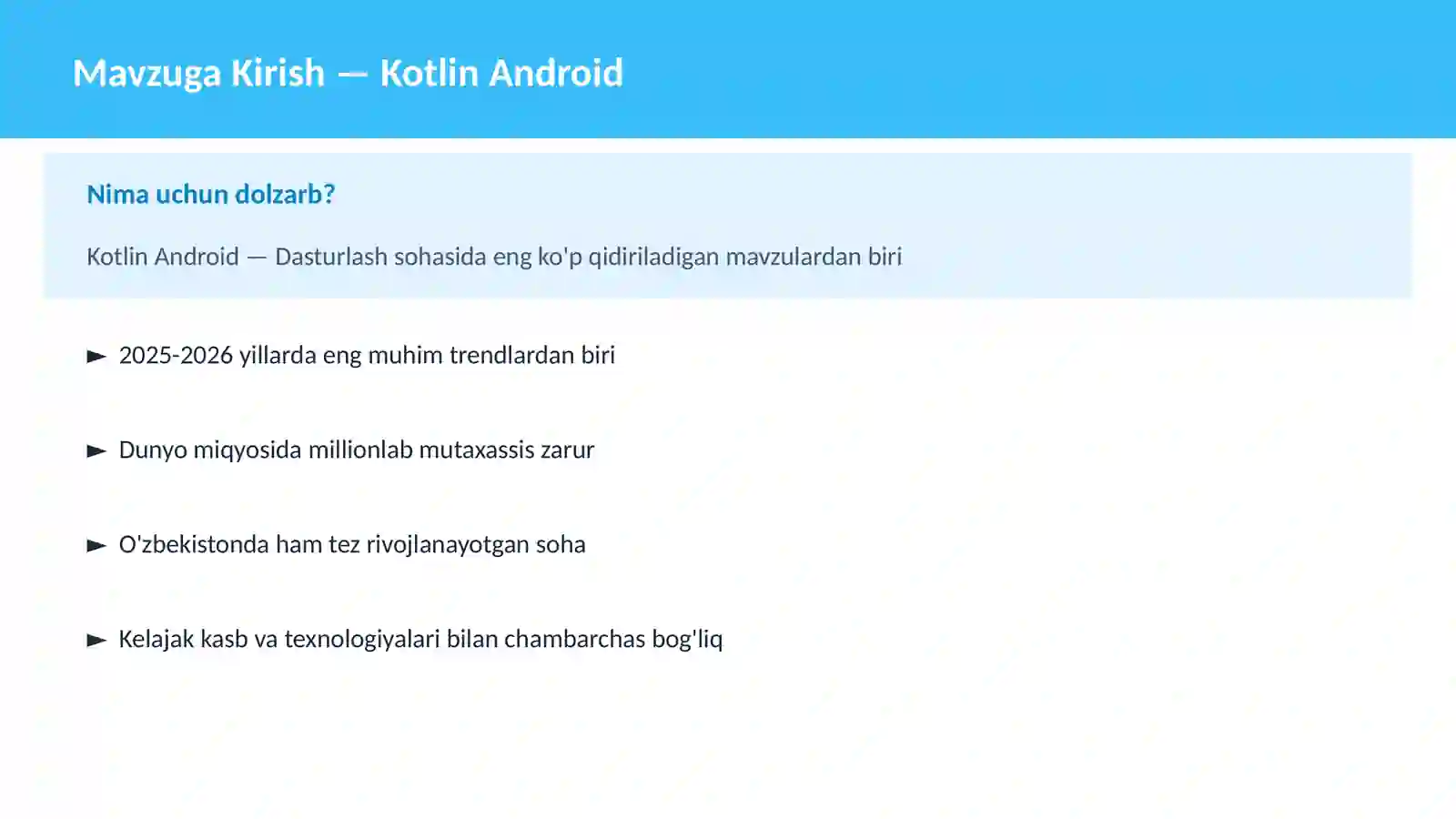 Kotlin Android 2