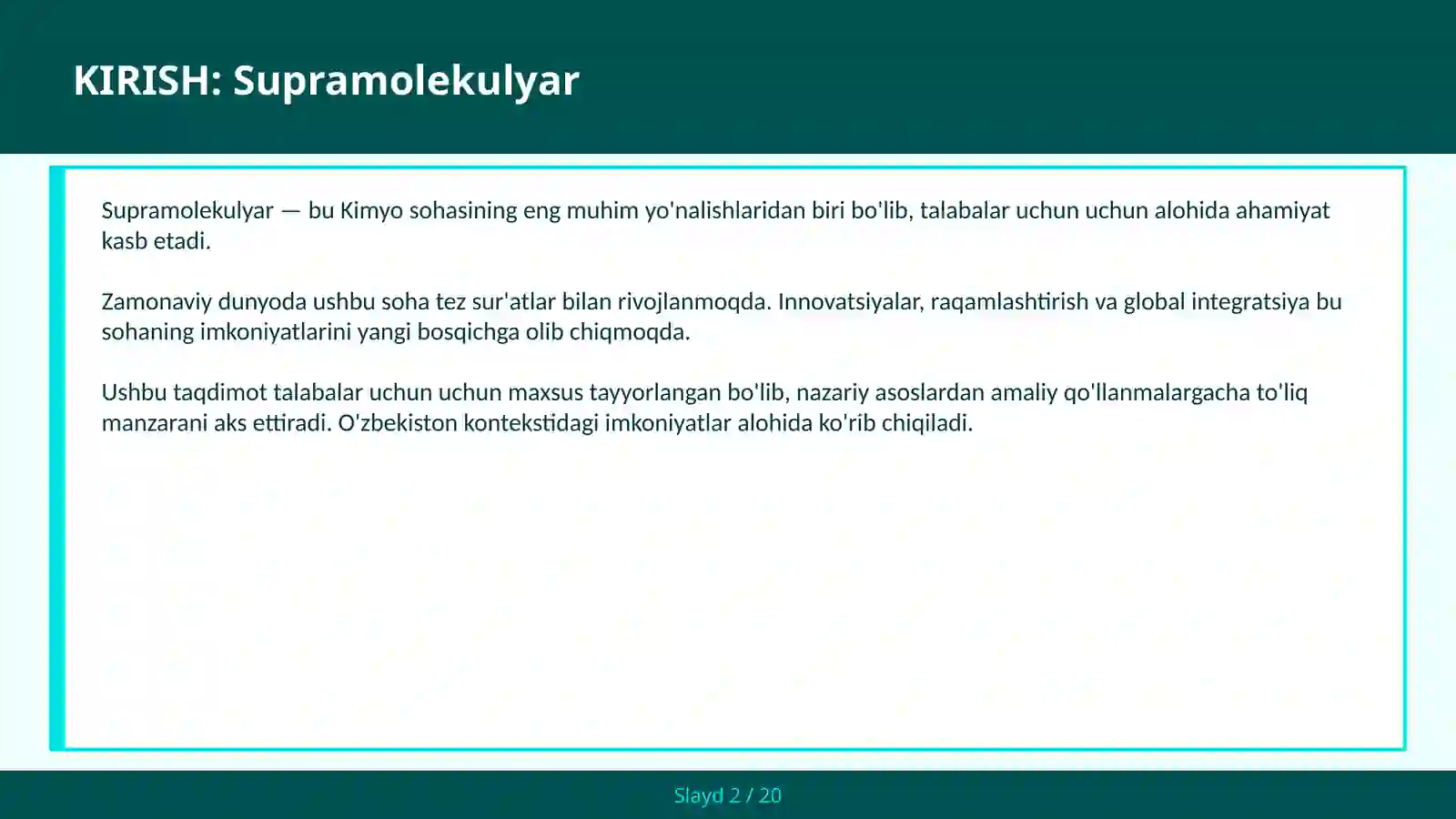 Supramolekulyar 2