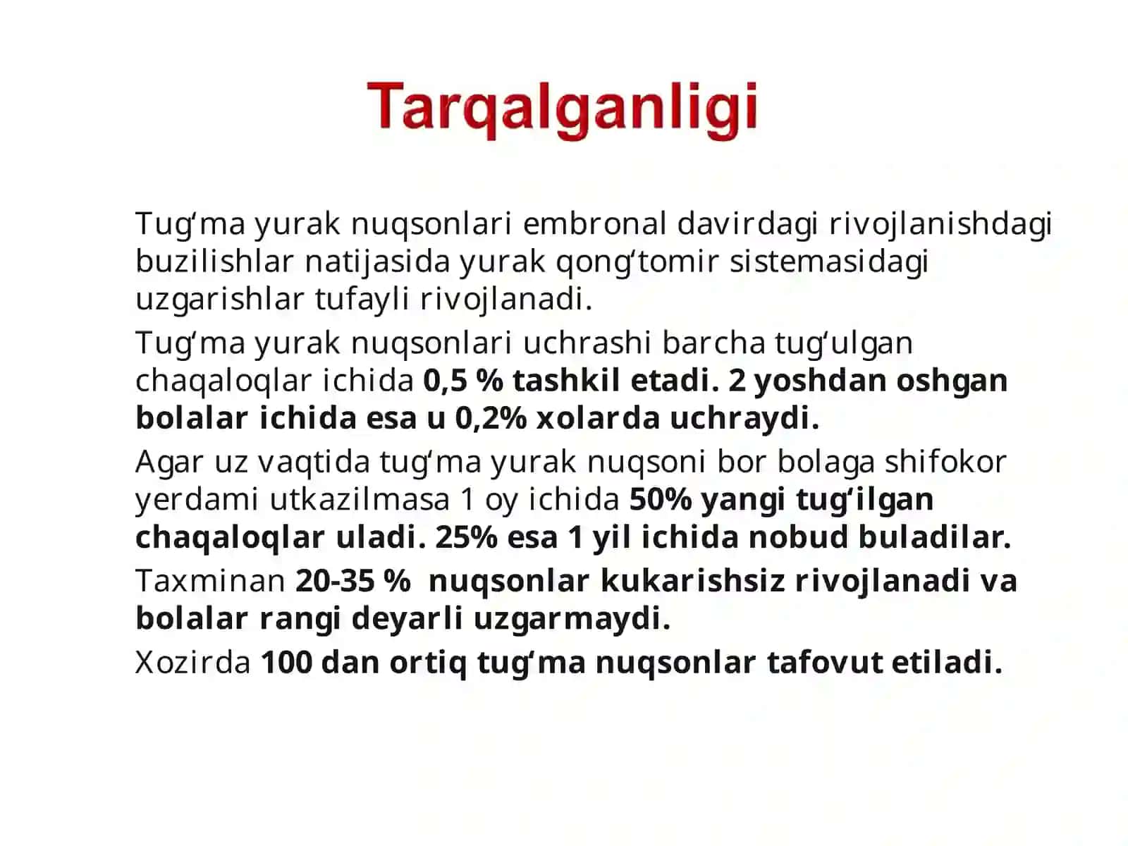 Tug‘ma yurak nuqsonlari 2
