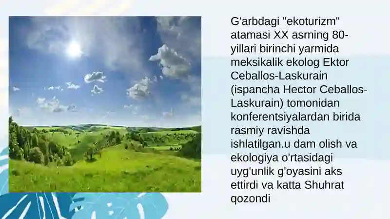 Ekoturizmtarixivaturlari 2