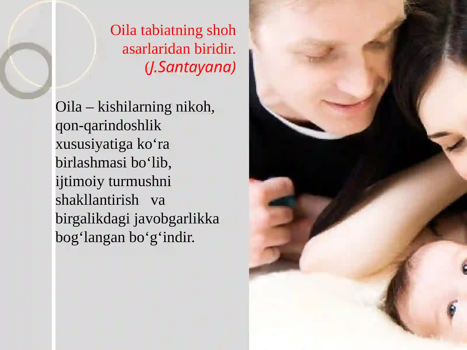 Oila funksiyasi,oila tiplari va rollari 2