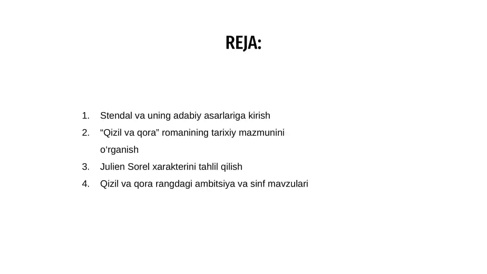 Stendal va uning Qizil va qora romani 2