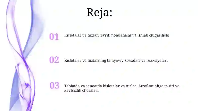 Kislotalar va tuzlar 2