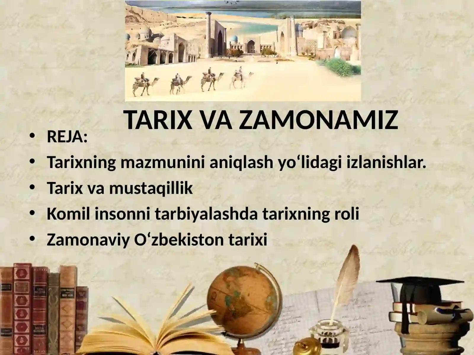 TARIX VA ZAMONAMIZ 2