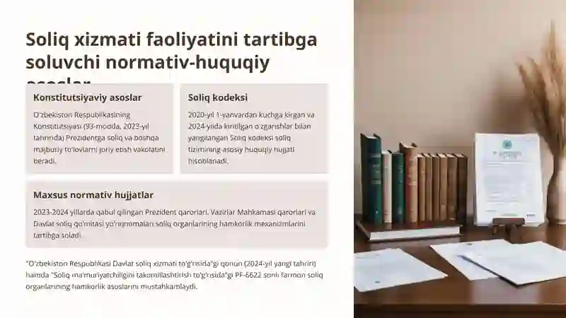 Davlat soliq xizmati organlarining boshqa organlar va tashkilotlar bilan o‘zaro hamkorligi 2