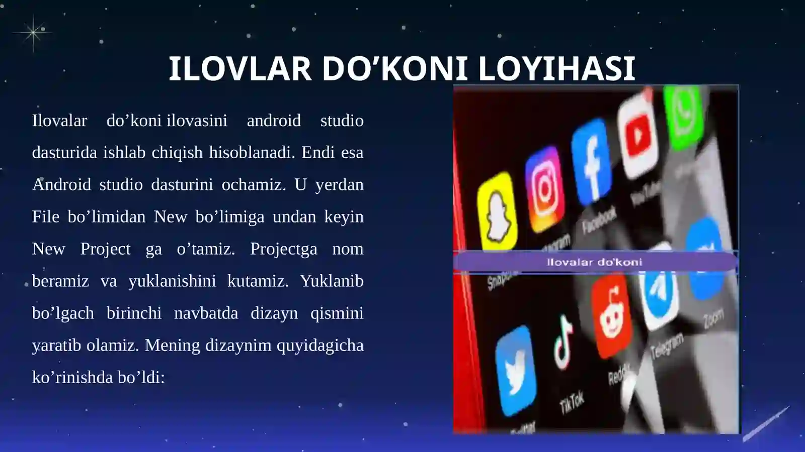 Ilovalar do’koni 2