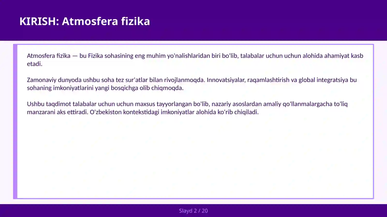 ATMOSFERA FIZIKA 2