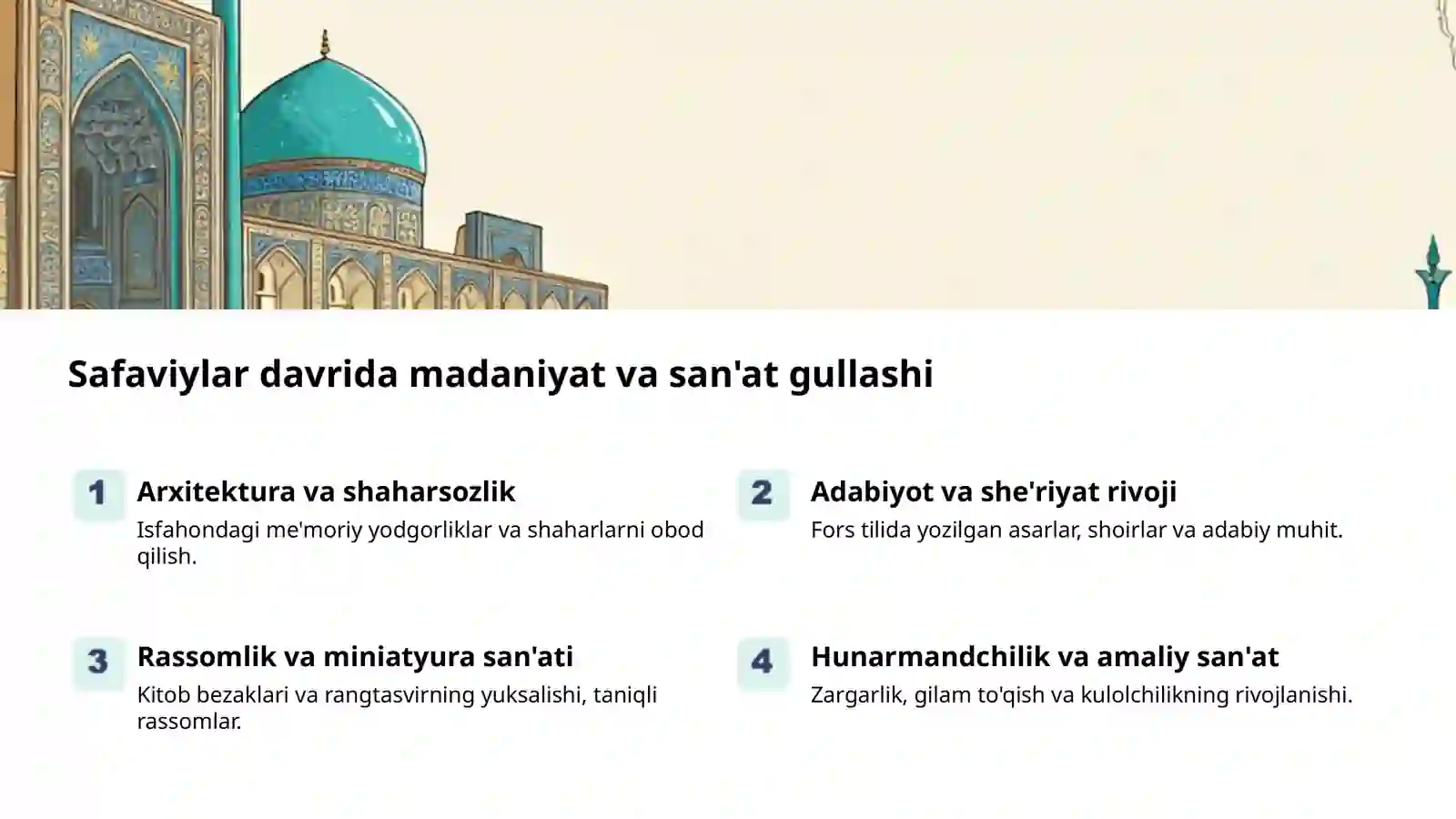 Eronning oltin asrlari: XVI-XVIII 2