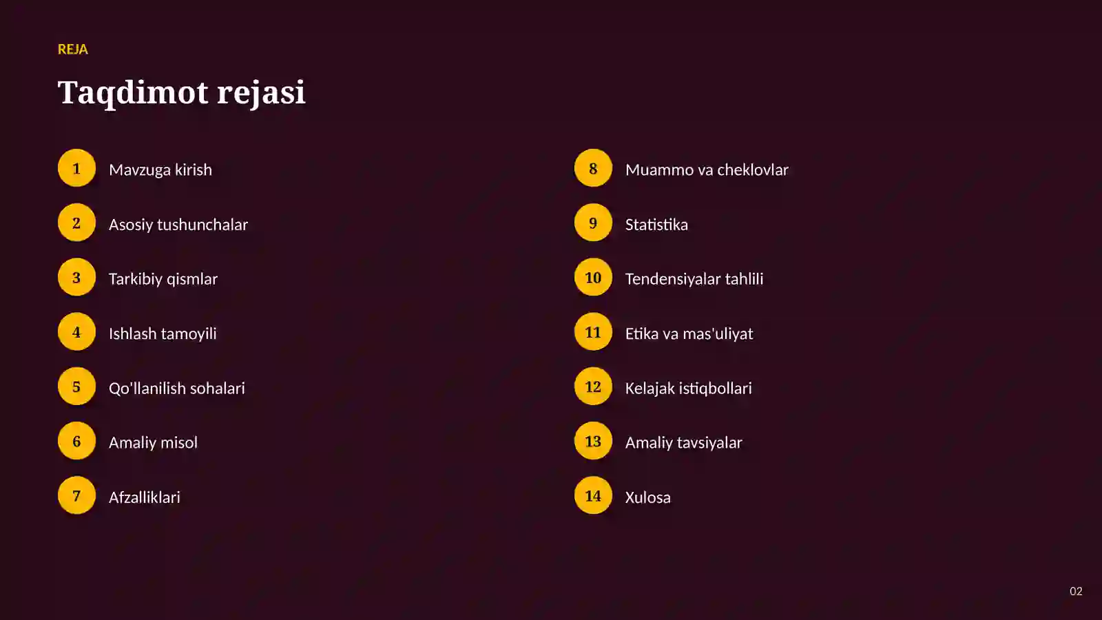 SUN'IY INTELLEKT ASOSLARI 2